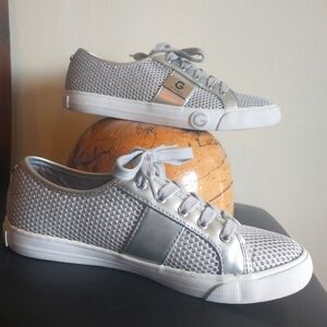 G By Guess -Gray and Silver Sneakers